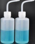 Valchoose 250ml Squeeze Wash Bottle - 2 Pack