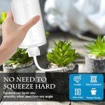 8-Pack 500ml Plastic Squeeze Wash Bottles