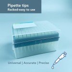 VISOSCI 200UL Yellow Pipette Tips - 96 Pack