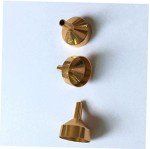 6-Piece Mini Metal Funnels for Filling Bottles