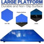 48" x 48" Industrial Floor Scale, 10,000 LB Capacity
