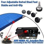 48" x 48" Industrial Floor Scale, 10,000 LB Capacity