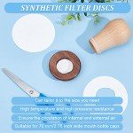 100PCS 90mm Synthetic Filter Discs for Lab Use