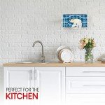 White Metal Gloves Dispenser - 2 Pack