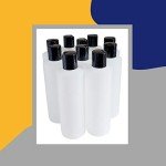 10 Pack of 8oz Squeezable Plastic Bottles