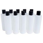 10 Pack of 8oz Squeezable Plastic Bottles