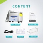 8000ML Ultrasonic Cleaner with Digital Timer