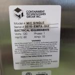 Single Laminar Flow Lab Fume Hood Glovebox