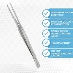 Stainless Steel 8-Inch Blunt Dissecting Forceps