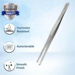 Stainless Steel 8-Inch Blunt Dissecting Forceps