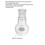 25mL Heavy Wall Round Bottom Boiling Flasks (2-Pack)