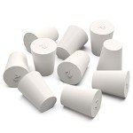 FunChem 2# White Rubber Stoppers (10 Pack)