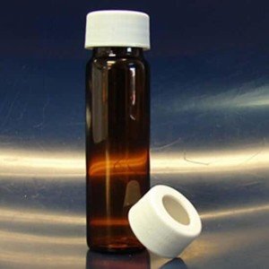 Amber VOA Vials, 40 mL, Open-Top, 72 Pack