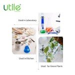 Narrow Mouth Borosilicate Erlenmeyer Flasks, 5 Sizes