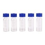 10Pcs 2ml Clear Glass Auto-Sampler Vials with Lid