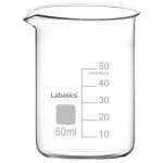 Borosilicate Glass Beaker with Pouring Spout, 50ml