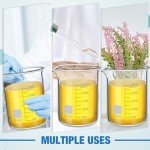 20 Pcs Heavy Duty Glass Lab Beakers 250ml