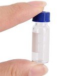 10Pcs 2ml Clear Glass Auto-Sampler Vials with Lid