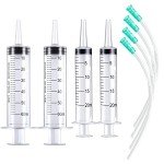DFYOUHOME 60ml & 20ml Plastic Syringes Set