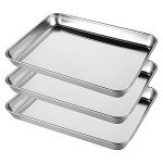 GETTON Stainless Steel Surgical Tray Set, 3 Pcs