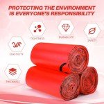 200-Pack Biohazard Waste Bags - 3 Gallon Red