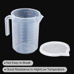 PATIKIL 1000ml Graduated Beaker Set - 2 Pack