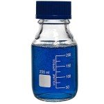 Karter Scientific 250ml Borosilicate Glass Bottles (4 Pack)
