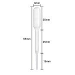 200 Disposable Graduated Transfer Pipettes, 0.2ml