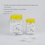 100 Pack Nylon Syringe Filters - 0.45μm 25mm