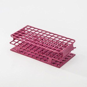 Magenta Freezer Rack for 16mm Test Tubes