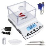 High Precision 500g Analytical Balance Scale with Windshield