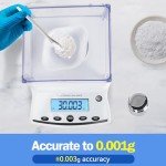 High Precision 500g Analytical Balance Scale with Windshield