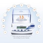 High Precision 500g Laboratory Scale with Windscreen