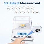High Precision 500g Analytical Balance Scale with Windshield