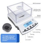 High Precision 500g Analytical Balance Scale with Windshield