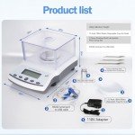High Precision 500g Analytical Balance Scale with Windshield