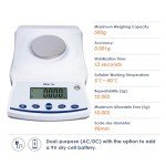 High Precision 500g Laboratory Scale with Windscreen