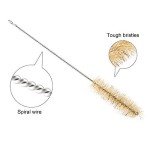 10 Pcs Radial Tip Tube Bottle Cleaning Brushes