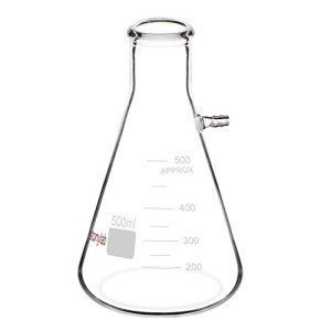 500ml Heavy Wall Borosilicate Glass Filtering Flask
