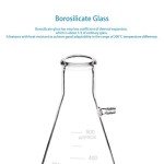 500ml Heavy Wall Borosilicate Glass Filtering Flask