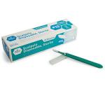 MED PRIDE Sterile Stainless-Steel Scalpel Blades - Pack of 10