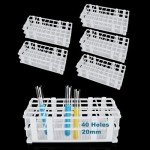 Acrux7 6-Pack Detachable Test Tube Rack