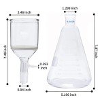 Borosilicate Glass Buchner Funnel and Filter Set