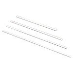 Borosilicate Glass Stir Rods - 4 Lengths Set
