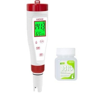 4-in-1 pH and EC Meter for Hydroponics