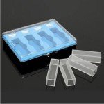 10mm Quartz Cuvette Cells for Spectrophotometry - 4pcs