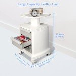 Mobile Ultrasound Cart with 3 Drawers for Imaging