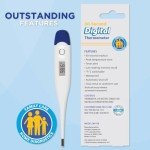 Veridian Digital Thermometer with Fever Alert & Memory