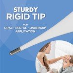 Veridian Digital Thermometer with Fever Alert & Memory