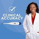 Veridian Digital Thermometer with Fever Alert & Memory